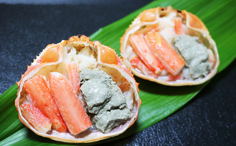 【金高水産】簡単便利！『本ずわいがに甲羅盛り』90g×３個　[0010-0363] 本ずわい３個