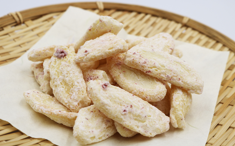 【無添加・手焼き】鴨川産 梅干し使用『里山の梅あられ』7袋　[0011-0055] 里山の梅あられ