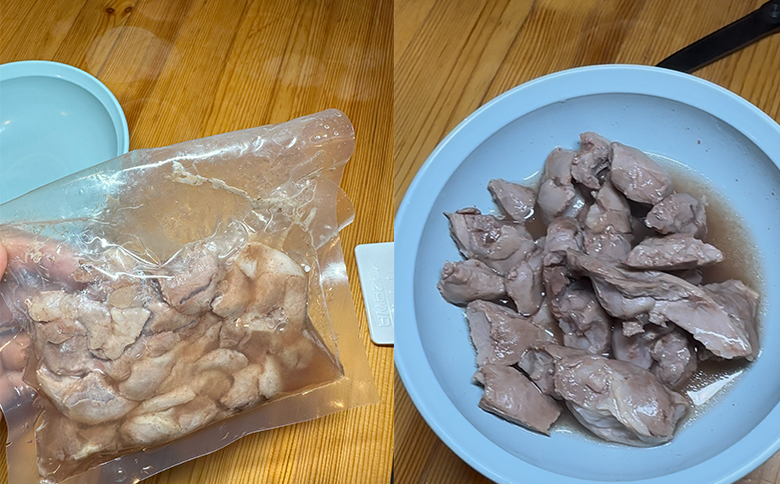 【LA SELVAGGINA KAMOGAWA】猟師の作ったペット用お肉　イノシシ肉100％　［0011-0071］ イノシシ肉