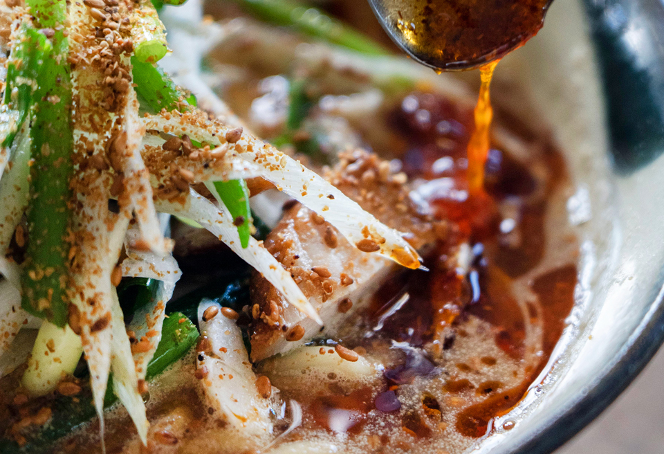 【自家製】具琥の担々麺４食とスイーツ２種のセット[0012-0050] 担々麺４食＆スイーツ2種