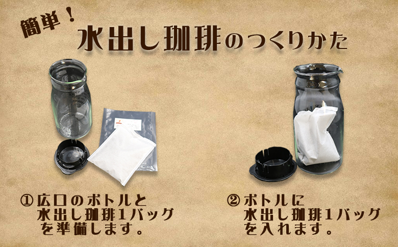 【カモガワ珈琲の定期便】焙煎したての水出し珈琲 ７バッグ《選べる３回・隔月》　[0029-0001] ７バッグ×隔月３回