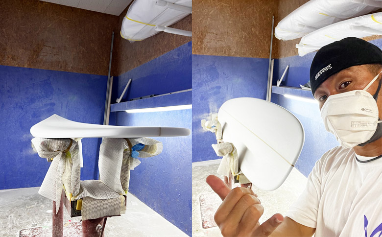 【MW SURF SHOP】オーダーメイド サーフボード《ファンボード》　[0550-0002] ファンボード