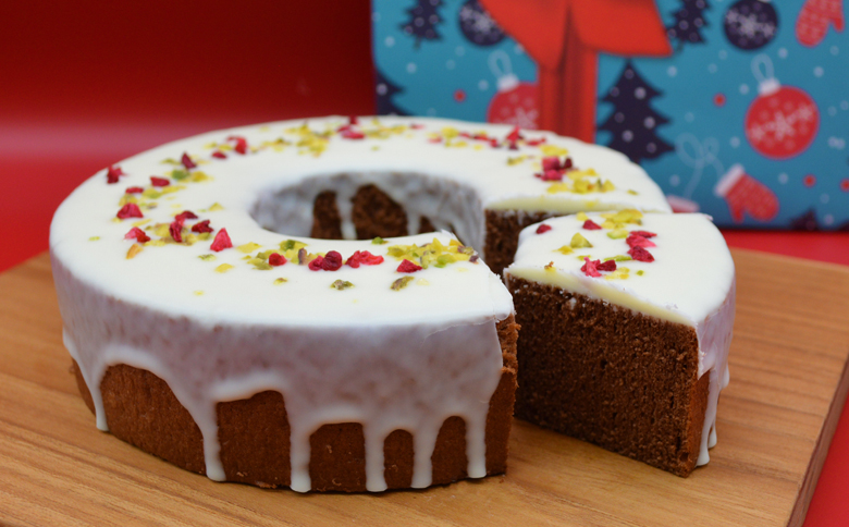 【冬だけの贅沢】カモガワバウムの『クリスマスバウム』１個 《期間限定》《数量限定》《配送日指定OK》《12月24日まで指定可》　[正和物産][0007-0041]