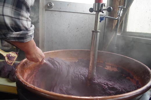 【日時指定必須】つきたて「のし餅」と自家製あんこセット（小）こしあん [0007-0047] のし餅 800g ＆こしあん