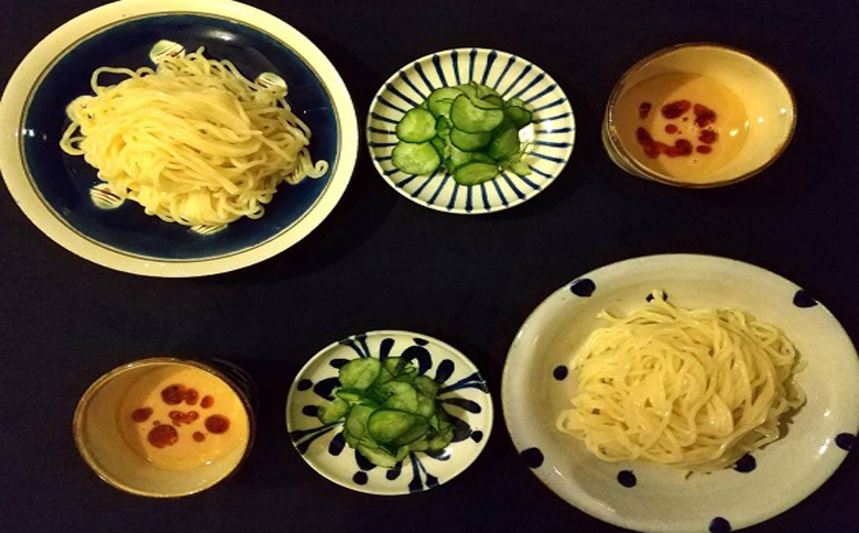 【具琥】のどごしつるり ざるつけ担々麺４食分 [0007-0060] ざるつけ担々麺４食