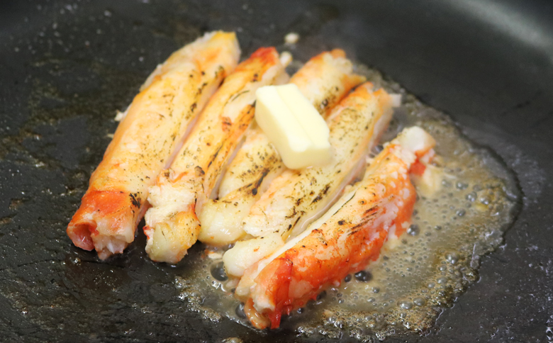 【蟹屋のむき身】ボイル たらばがに 棒肉 500g《2Lサイズ-4～7本》　[0024-0004] 棒肉500g（2Lサイズ：4～7本）