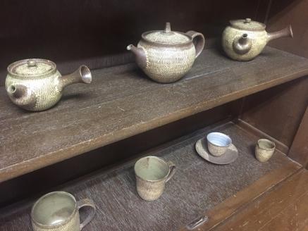 【陶芸家･小滝正治作成】創作手作り波紋マグカップ [0010-0149] マグカップ