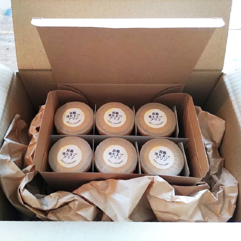 【具琥】房総地たまごプリン6個 [0007-0057] プリン6個