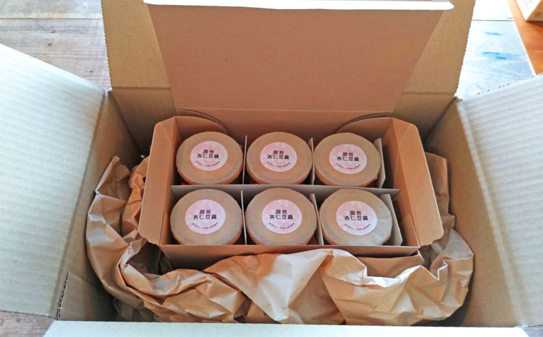 【具琥】房州杏仁豆腐6個 [0007-0058] 杏仁豆腐6個