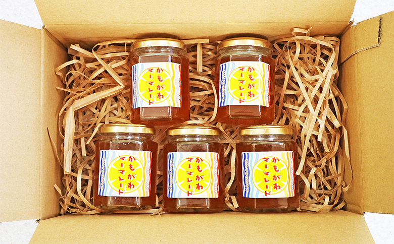 【福祉施設応援】夏みかんマーマレード５個セット [0010-0308] マーマレード５個