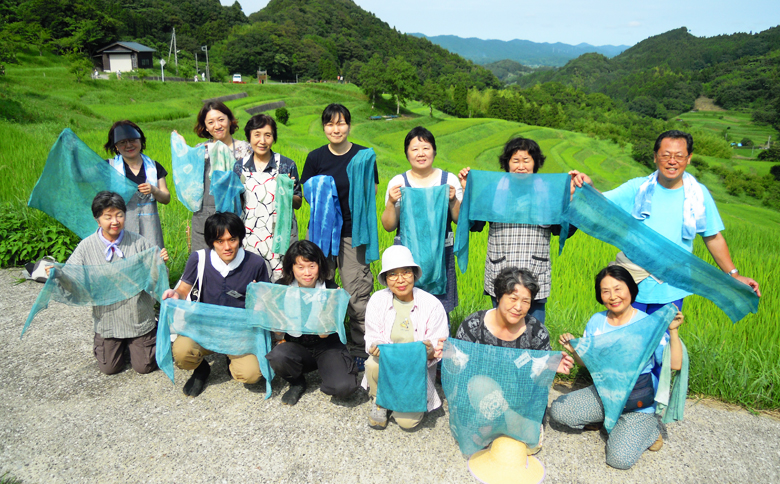 【先着10組限定】令和８年度 大山千枚田『綿藍(わたあい)トラスト制度』参加権利　[0050-0070] 綿藍トラスト