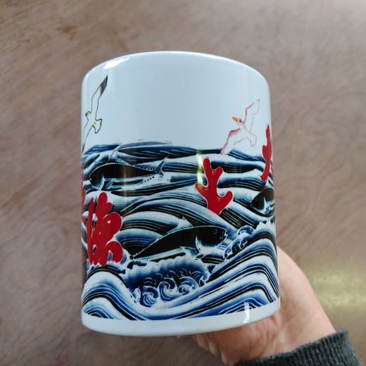 大漁鰹鳥枡マグカップ [0006-0037]