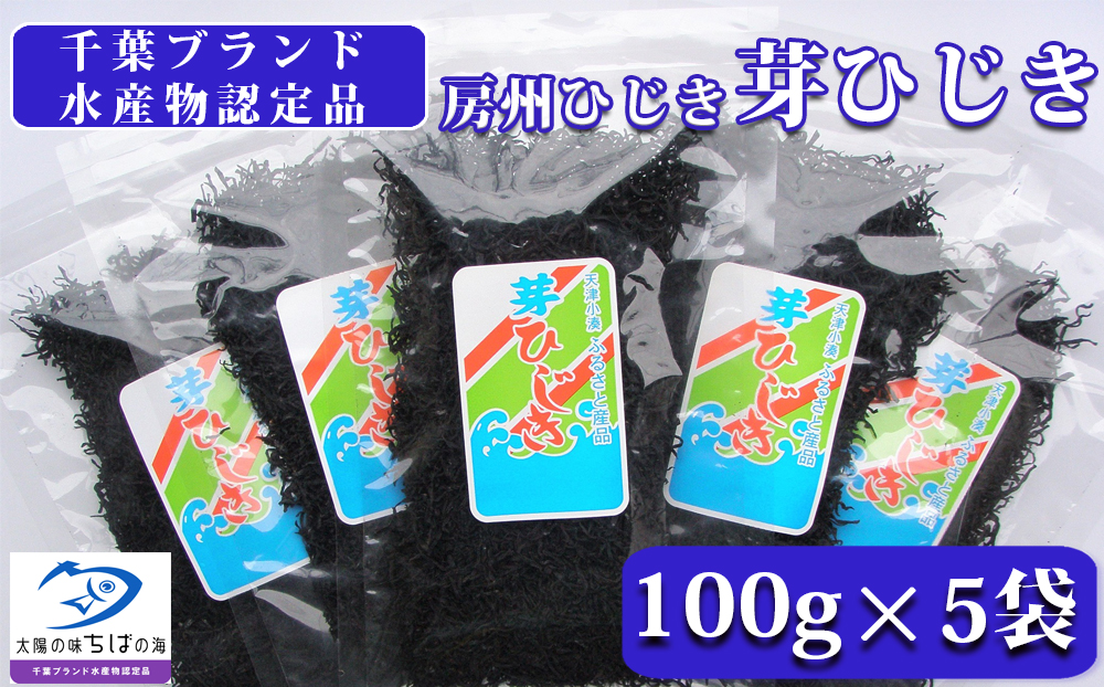 【中野健太郎商店】房州ひじき 芽ひじき 100g×5袋[0010-0365]