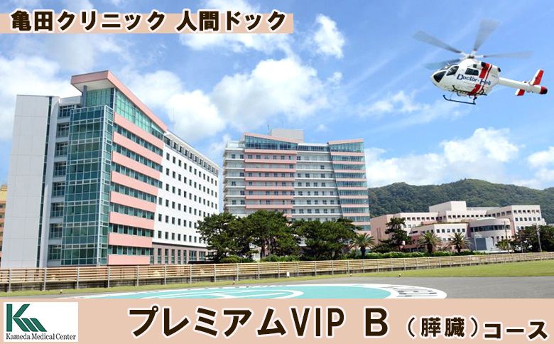 【亀田クリニック人間ドック】プレミアムVIP Ｂ（膵臓）コース　１名様（１泊２日）　[0960-0001] プレミアムVIP B《膵臓》（１泊２日）