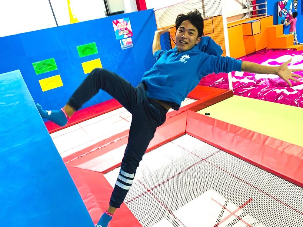 【トランポランド東京ベイサイド店】 ６０分利用ペアチケット（ソックス込み）