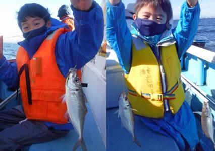 「釣り船」親子ペア乗船券【小・中学生のお子様】