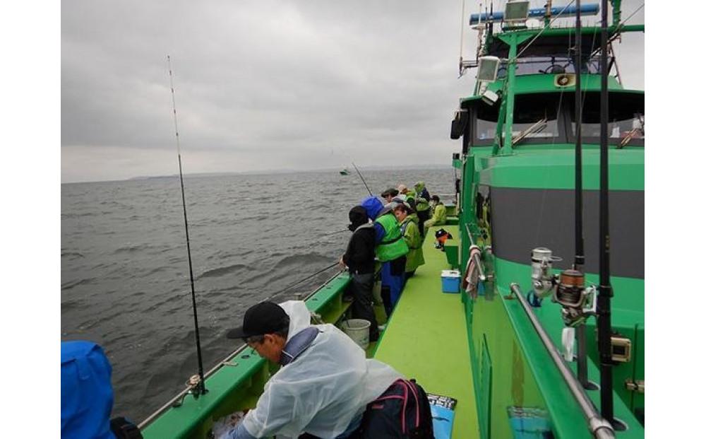釣り船乗船券「仕立船」貸切15名様まで