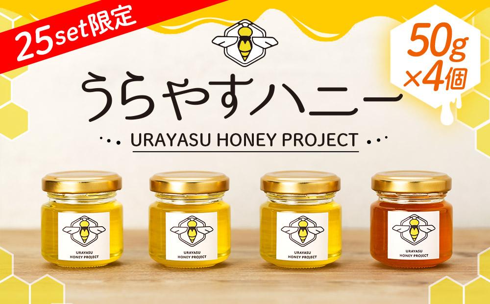 うらやすハニー【4種利き蜜セット】