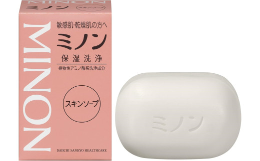 ミノン全身シャンプーしっとりタイプ　120ml・450ml：各1本　詰替用（380ml）1個　ミノンスキンソープ2個セット ／ 敏感肌 乾燥肌 全身シャンプー ボディシャンプー ボディソープ 液体石鹸 スキンソープ スキン石鹸 石鹸 せっけん ボディケア スキンケア 日用品 ミノン 第一三共ヘルスケア スキンソープ2個セット