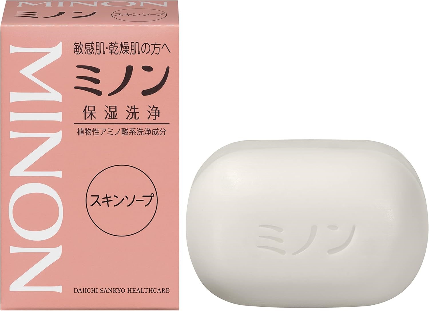 ミノン全身シャンプーしっとりタイプ　120ml・450ml：各1本　詰替用（380ml）1個　ミノンスキンソープ2個セット ／ 敏感肌 乾燥肌 全身シャンプー ボディシャンプー ボディソープ 液体石鹸 スキンソープ スキン石鹸 石鹸 せっけん ボディケア スキンケア 日用品 ミノン 第一三共ヘルスケア