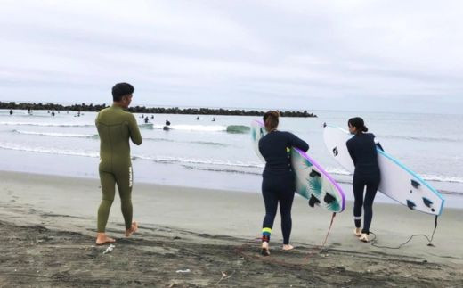 リペアパーク　サーフィンスクール体験チケット（大人1名分）