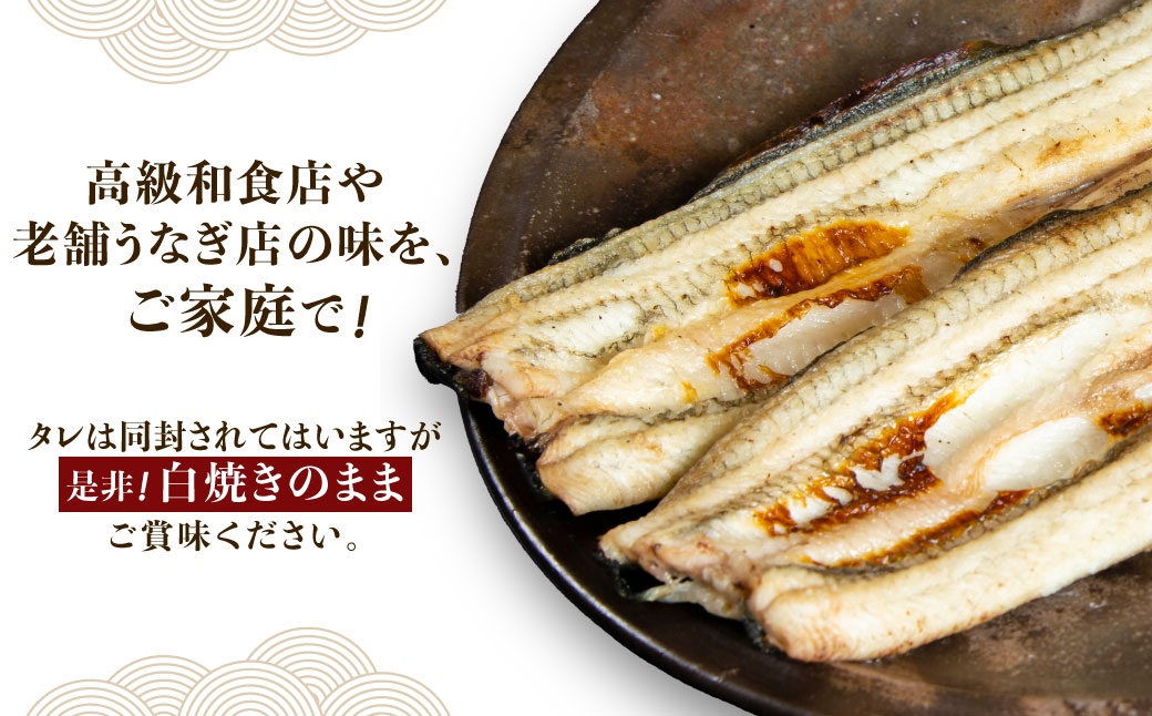 戸村川魚店の国産うなぎ 白焼き大サイズ 2尾 セット / KTRY001 うなぎ 国産うなぎ 鰻 国産鰻 ウナギ 国産ウナギ 白焼 白焼き