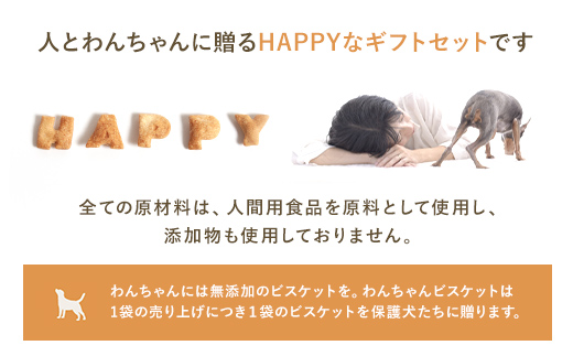 人とわんちゃんのギフトセット SMAX004