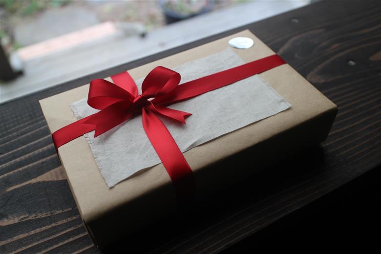 木のスプーン（ウォールナット）2本セット　ギフト対応 SMAO006