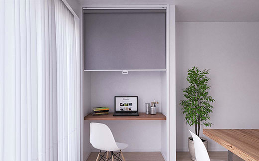 ロールスクリーン遮熱　幅910～1350×高さ910～1800mm SMBF009