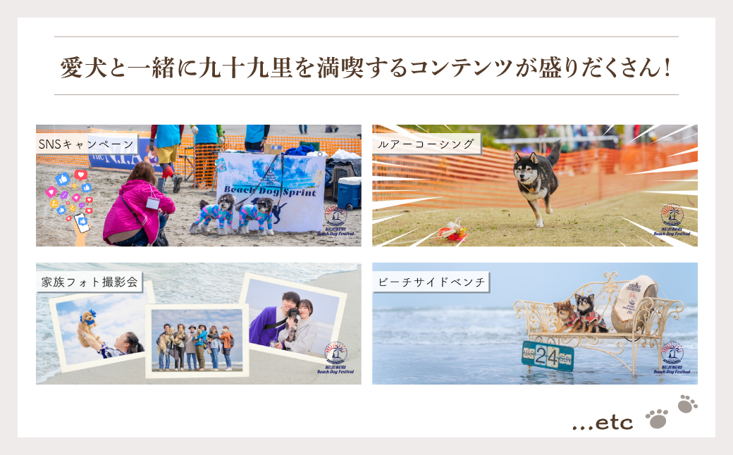 【九十九里ビーチドッグフェスティバル2025】2頭・3名様 ご招待チケット　ふるさと納税 チケット イベント ドッグフェス 愛犬 ワンちゃん beach dog fes ビーチ 砂浜 海岸 九十九里 千葉県 山武市 SMU010