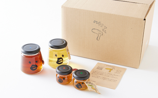 いすみ市の『ハチミツさん』160g×2個、40gx2個セット