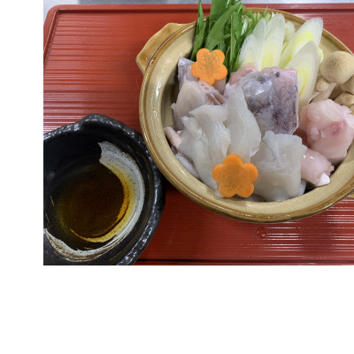 外房大原港水揚げ　天然トラフグ　刺身、鍋セット【配送不可地域：離島】