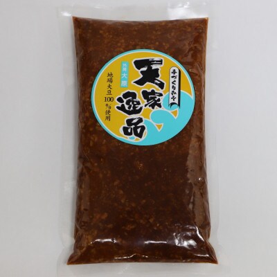 無添加いすみ産米＆大豆使用味噌「天家逸品」といすみ産梨使用「万能たれ」【配送不可地域：離島】