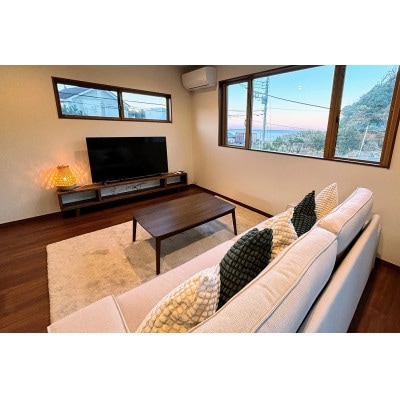 【海(太東ビーチ)まで徒歩3分】1棟貸し切りご宿泊券　4名様　1泊2日(素泊り)