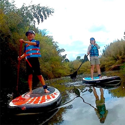マクロビランチ+いすみ川SUPリバークルーズ体験(2名様)