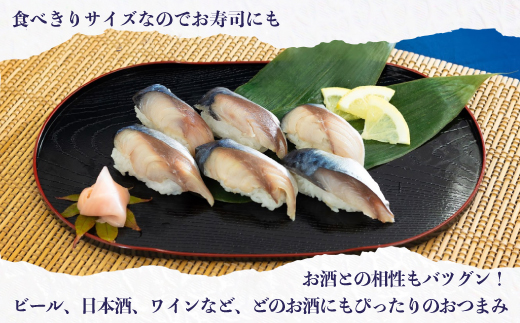 しめさば　小サイズ　16パック【配送不可地域：離島】