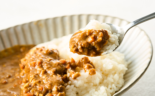 コスモ食品千葉いすみ工場製造「美味安心」レトルトカレー 計12箱