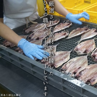 海の直売所アルファ　真空パックで鮮度長持ち!真あじ開き12枚セット【配送不可地域：離島】