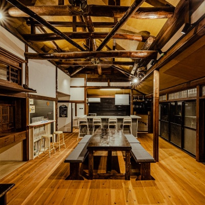 一日一組一棟貸切の宿IsumiNeverLandの宿泊券(2名様分、BBQ券付き、 ペット可)