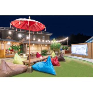 太陽と星が輝く宿　季楽～KIRA～一棟丸ごと6名貸切平日限定!2年間有効宿泊券