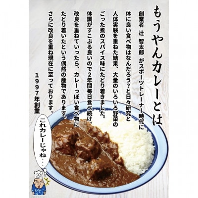 コスモ食品千葉いすみ工場製造　東京で行列ができるカレー店「もうやんカレービーフ」レトルト10箱