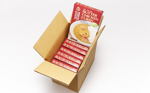 美味安心 バターチキンカレー甘口 レトルト 7箱