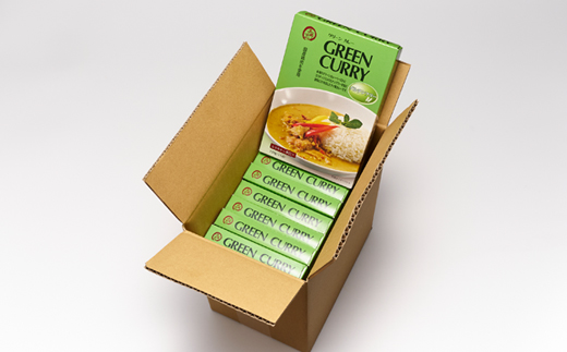 美味安心グリーンカレーレトルト　7箱
