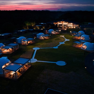 ISUMI Glamping Resort ＆ Spa SOLASの宿泊補助券 15,000円分