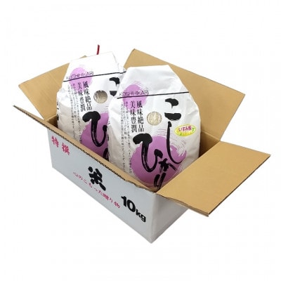 【令和6年産】農家もうなる おりもと農園のコシヒカリ10kg(5kg×2袋)