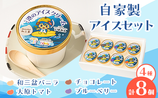 自家製アイスセット　8個【配送不可地域：離島】
