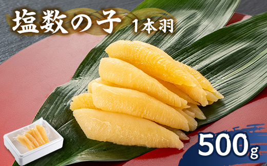 塩数の子 500g 1本羽【配送不可地域：離島】