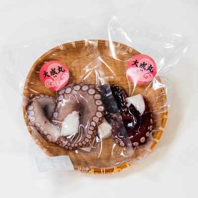 【太東・大原産マダコ】茹で＆生セット(合わせて400g以上)【配送不可地域：離島】