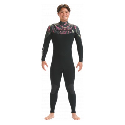 【春夏用】SABALLER　ウェットスーツ　CHEST ZIP　LSスプリング　フルオーダー