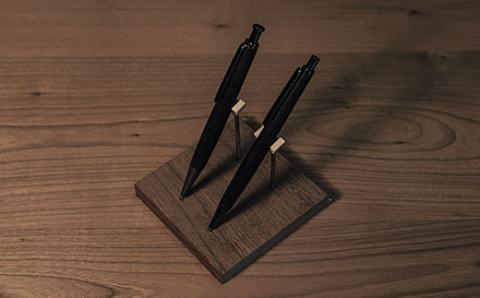 欅材のボールペン（千葉県産材）憲法黒色 AO011